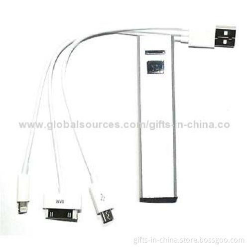 Power Bank with 2,800mAh Capacity and CE Mark, for iPhone